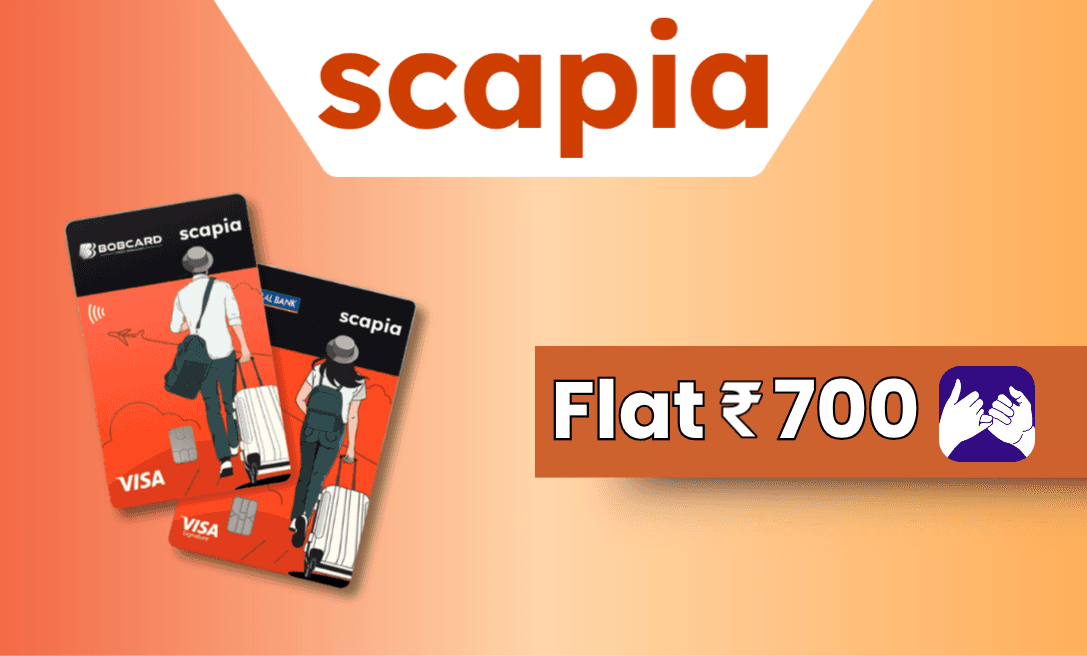 ₹700 Back on Scapia