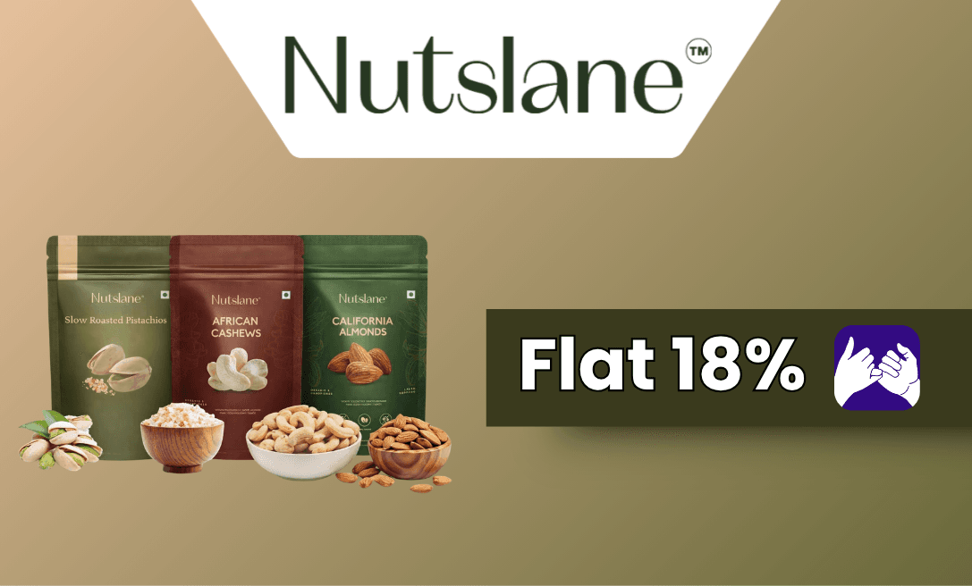 Flat 18% Back on Nutslane