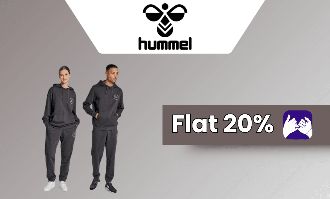Flat 20% Back on Hummel